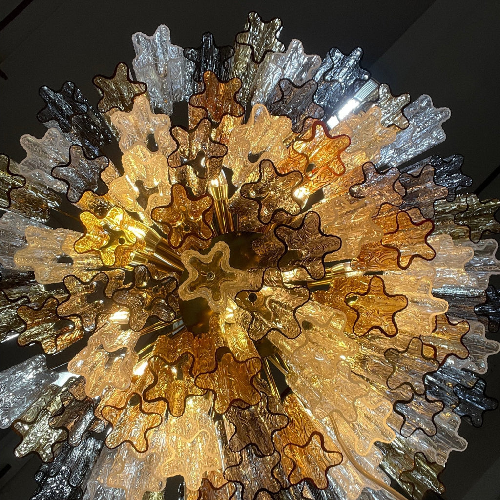 Murano Glass Tube Chandelier — Chandelier | Maison Monashee — view 136