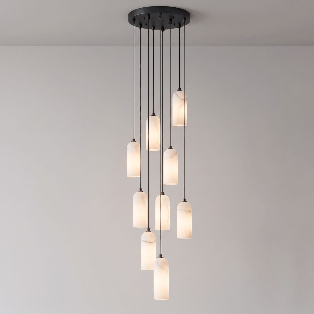Modern Alabaster Pendant Light — Pendant Light | Maison Monashee — view 59
