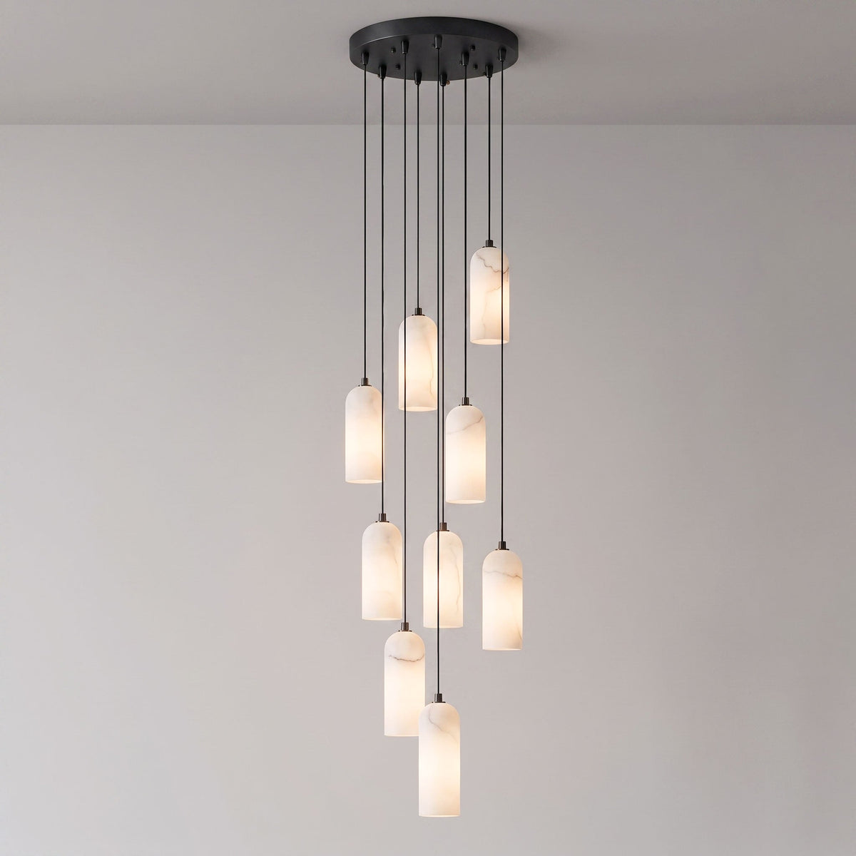 Modern Alabaster Pendant Light — Pendant Light | Maison Monashee — view 59