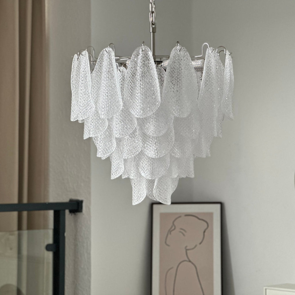 Murano Glass Teardrop Chandelier — Chandelier | Maison Monashee — view 2