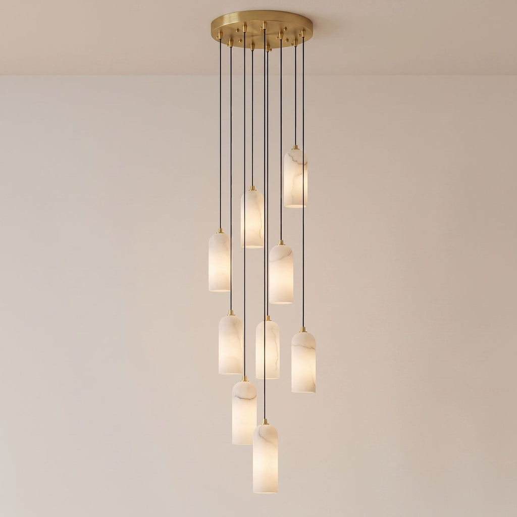Modern Alabaster Pendant Light — Pendant Light | Maison Monashee — view 55