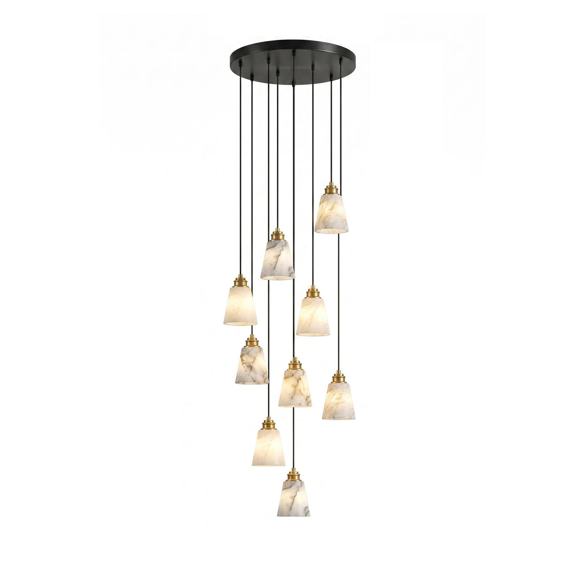 Modern Teardrop Pendant Light — Pendant Light | Maison Monashee — view 21