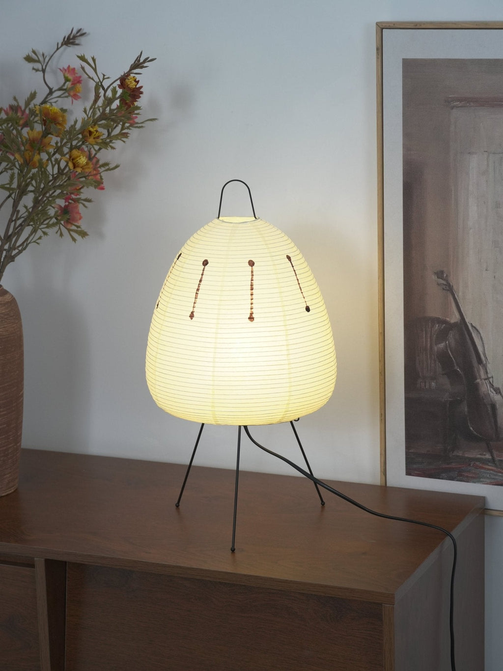 Japanese Lantern Table Lamp — Table Lamp | Maison Monashee — view 153