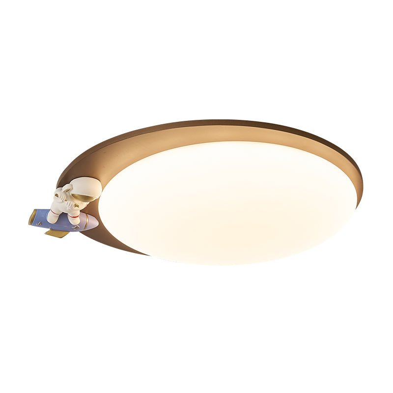 White Wooden Light Fixture — Ceiling Light | Maison Monashee — view 11