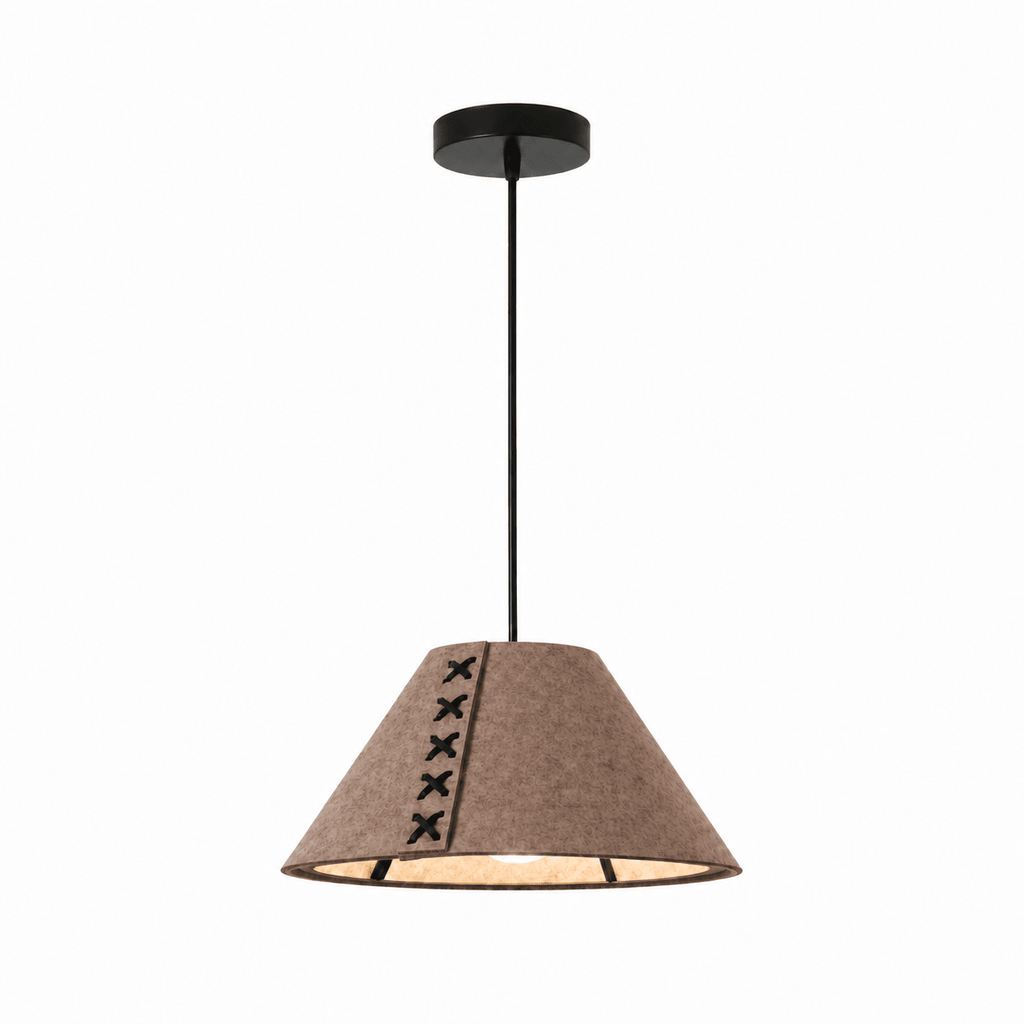 Grey Cone Pendant Light — Pendant Light | Maison Monashee — view 10