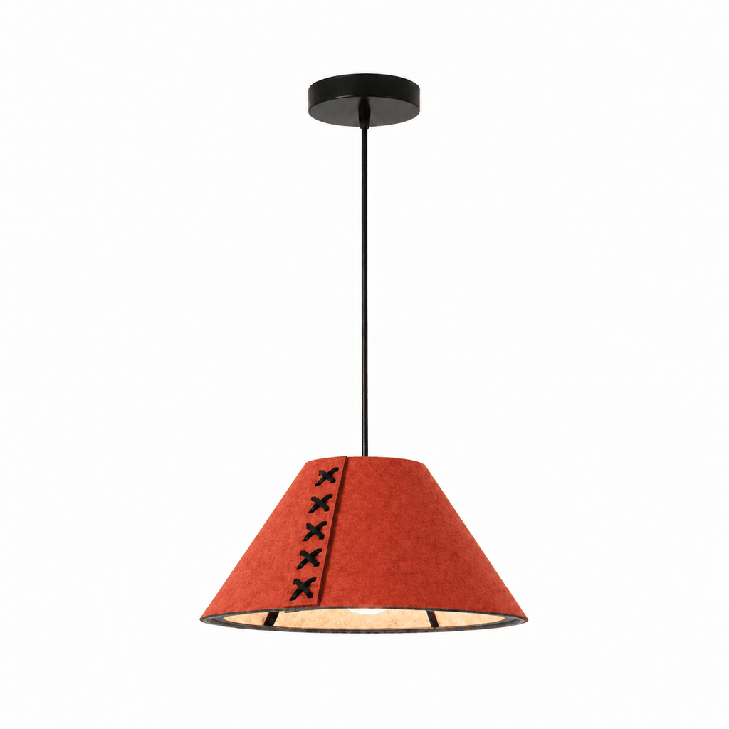 Grey Cone Pendant Light — Pendant Light | Maison Monashee — view 12