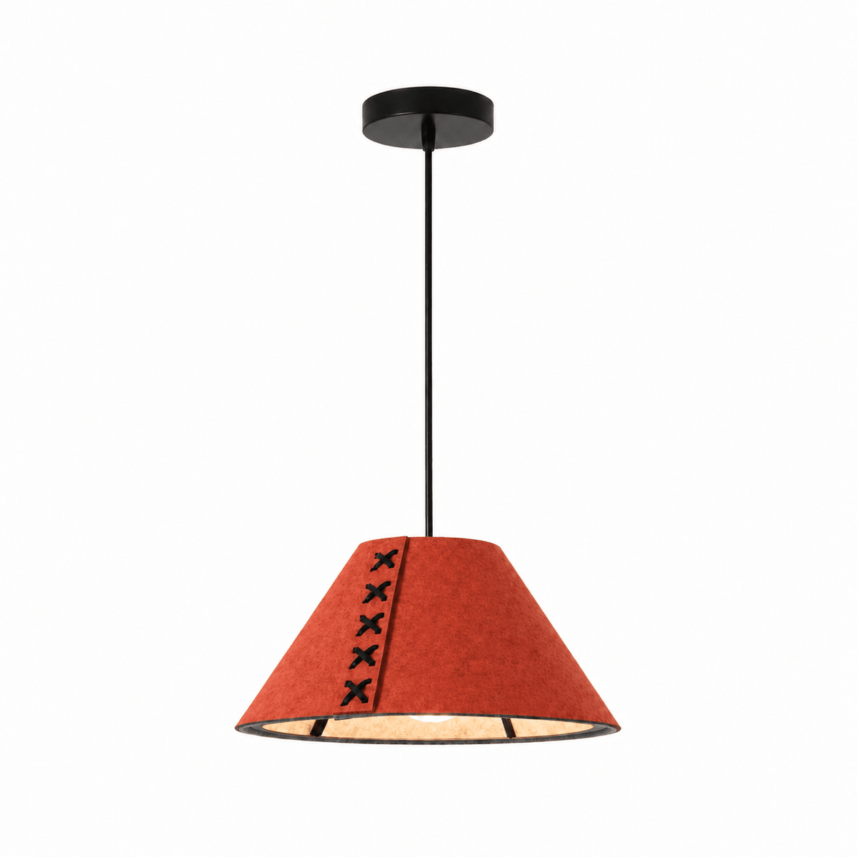 Grey Cone Pendant Light — Pendant Light | Maison Monashee — view 12