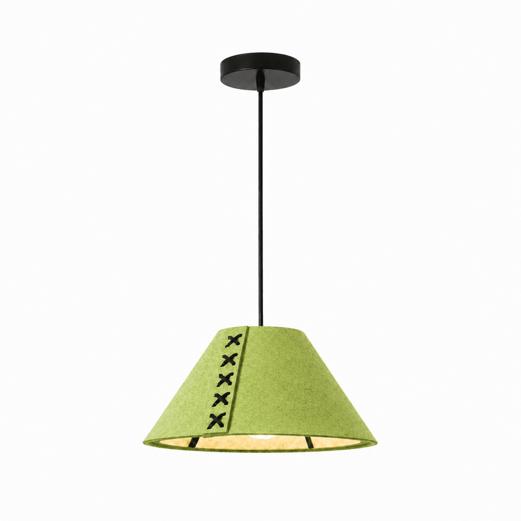 Grey Cone Pendant Light — Pendant Light | Maison Monashee — view 13