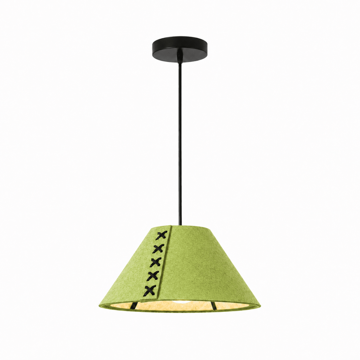 Grey Cone Pendant Light — Pendant Light | Maison Monashee — view 13