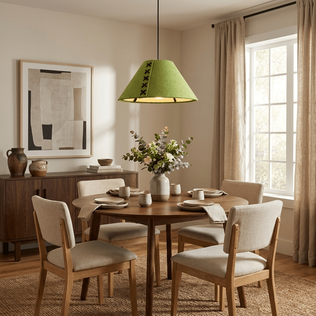 Grey Cone Pendant Light — Pendant Light | Maison Monashee — view 3