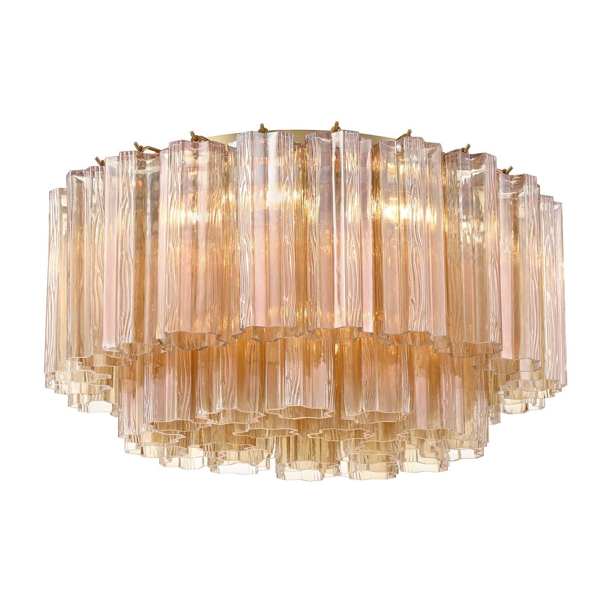 Fluted Glass Ceiling Light — Ceiling Light | Maison Monashee — view 78