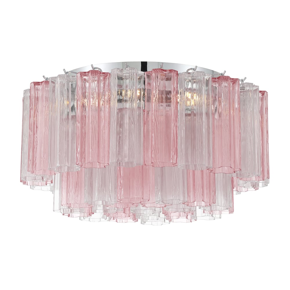Fluted Glass Ceiling Light — Ceiling Light | Maison Monashee — view 79