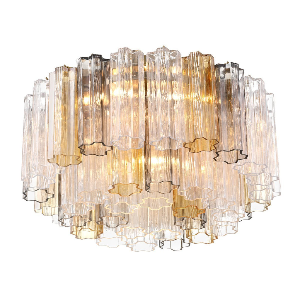 Fluted Glass Ceiling Light — Ceiling Light | Maison Monashee — view 81