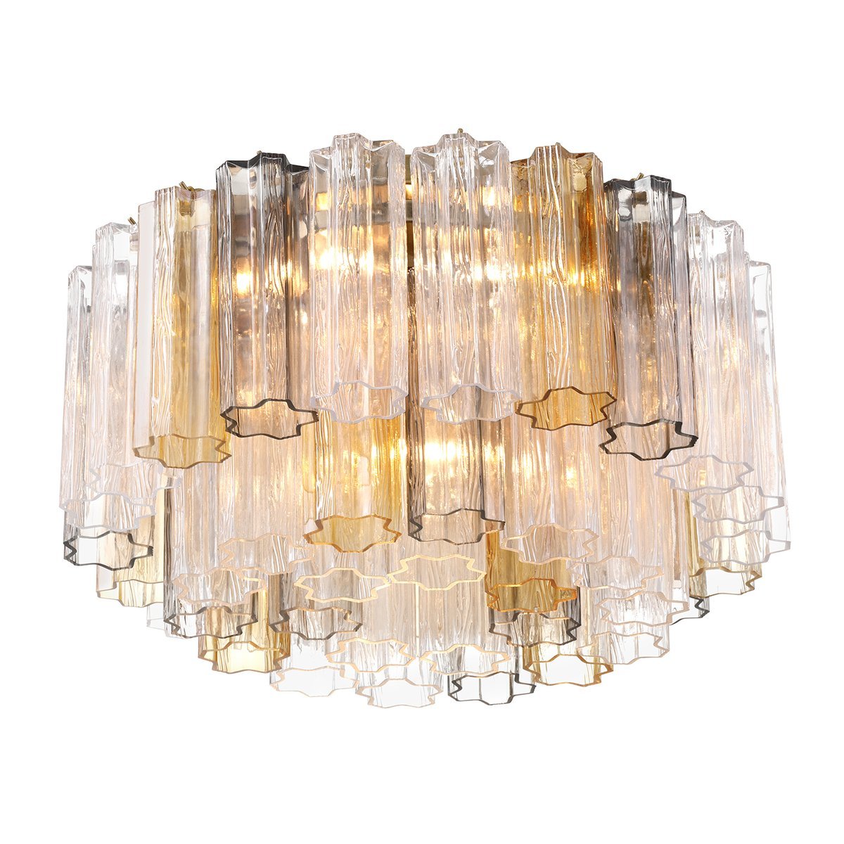 Fluted Glass Ceiling Light — Ceiling Light | Maison Monashee — view 81