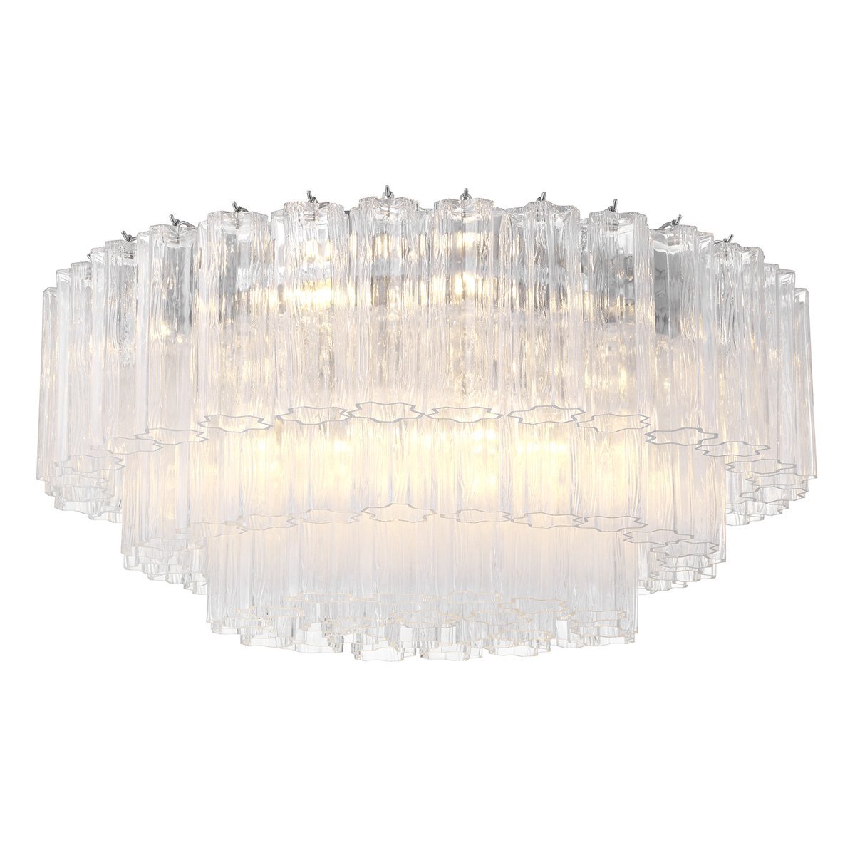 Fluted Glass Ceiling Light — Ceiling Light | Maison Monashee — view 82