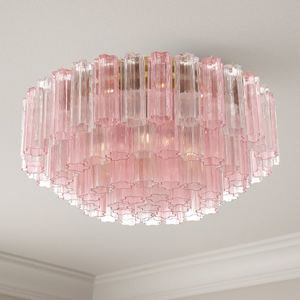 Fluted Glass Ceiling Light — Ceiling Light | Maison Monashee — view 7