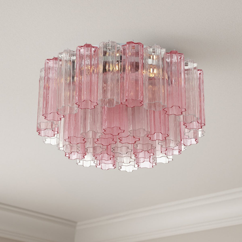 Fluted Glass Ceiling Light — Ceiling Light | Maison Monashee — view 6