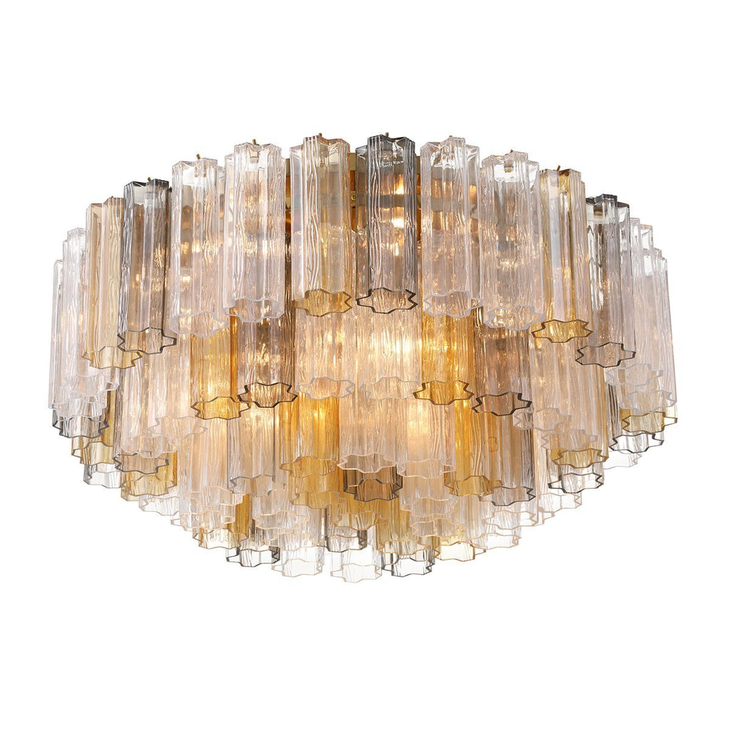 Fluted Glass Ceiling Light — Ceiling Light | Maison Monashee — view 15