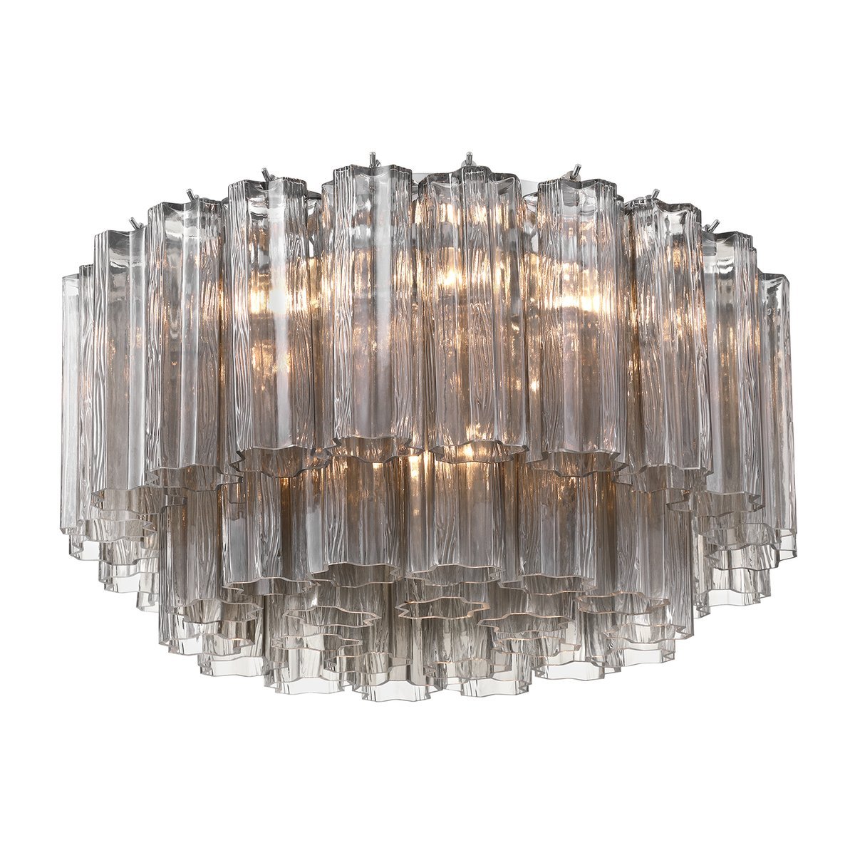 Fluted Glass Ceiling Light — Ceiling Light | Maison Monashee — view 22