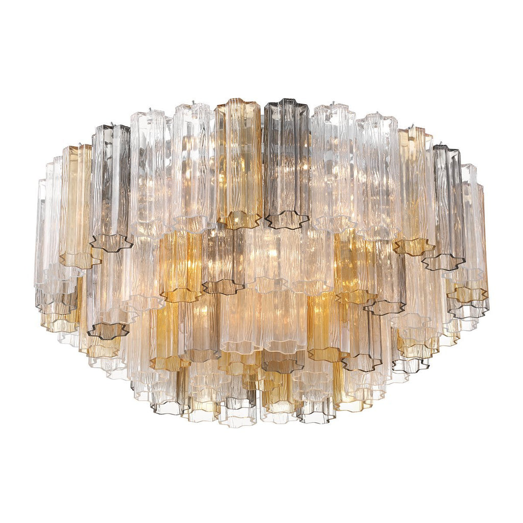 Fluted Glass Ceiling Light — Ceiling Light | Maison Monashee — view 24