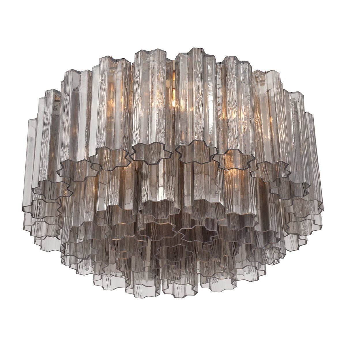 Fluted Glass Ceiling Light — Ceiling Light | Maison Monashee — view 27