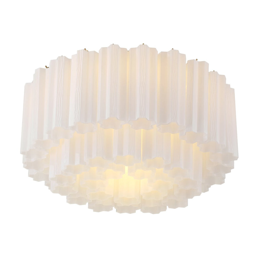Fluted Glass Ceiling Light — Ceiling Light | Maison Monashee — view 72