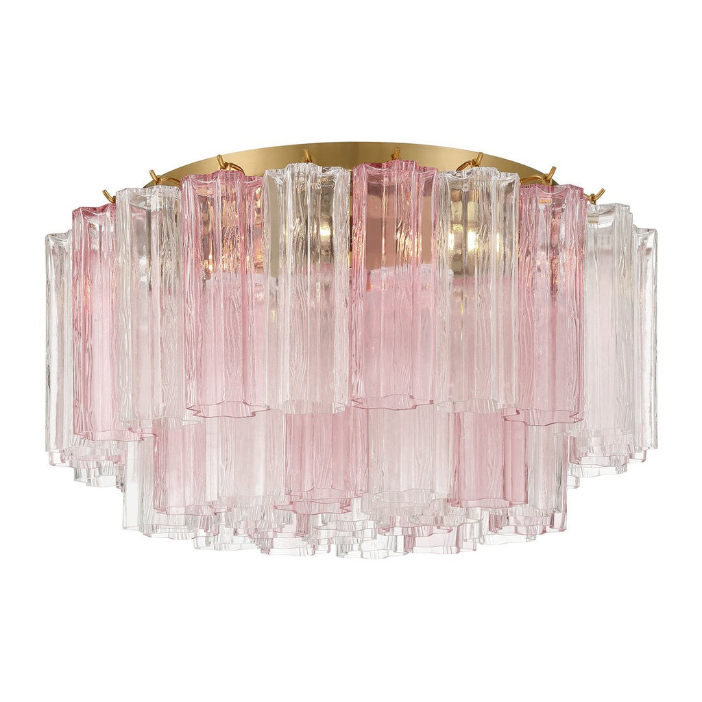 Fluted Glass Ceiling Light — Ceiling Light | Maison Monashee — view 31
