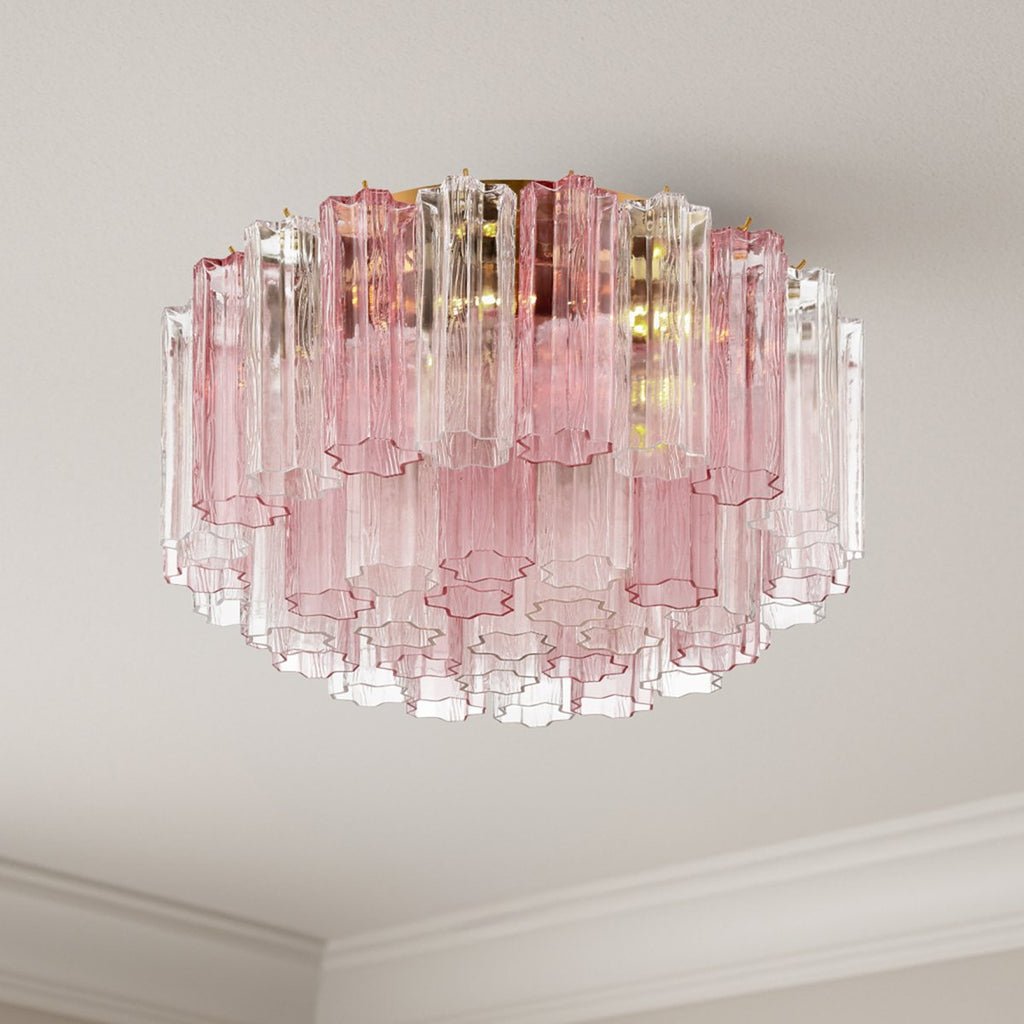 Fluted Glass Ceiling Light — Ceiling Light | Maison Monashee — view 36
