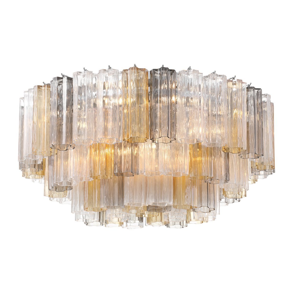 Fluted Glass Ceiling Light — Ceiling Light | Maison Monashee — view 37