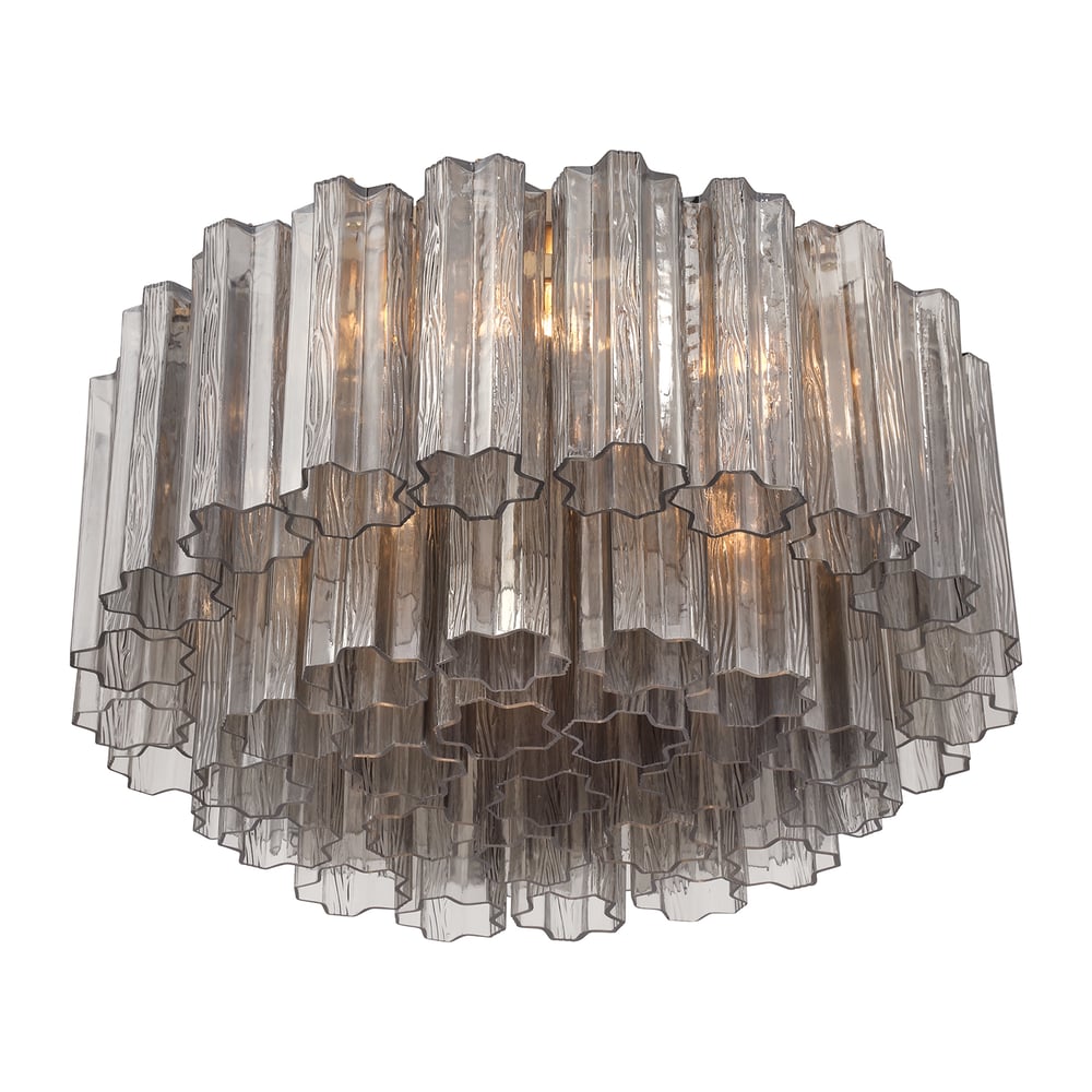 Fluted Glass Ceiling Light — Ceiling Light | Maison Monashee — view 40