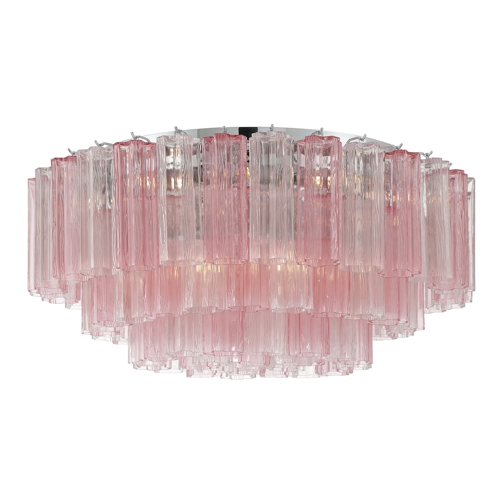 Fluted Glass Ceiling Light — Ceiling Light | Maison Monashee — view 41
