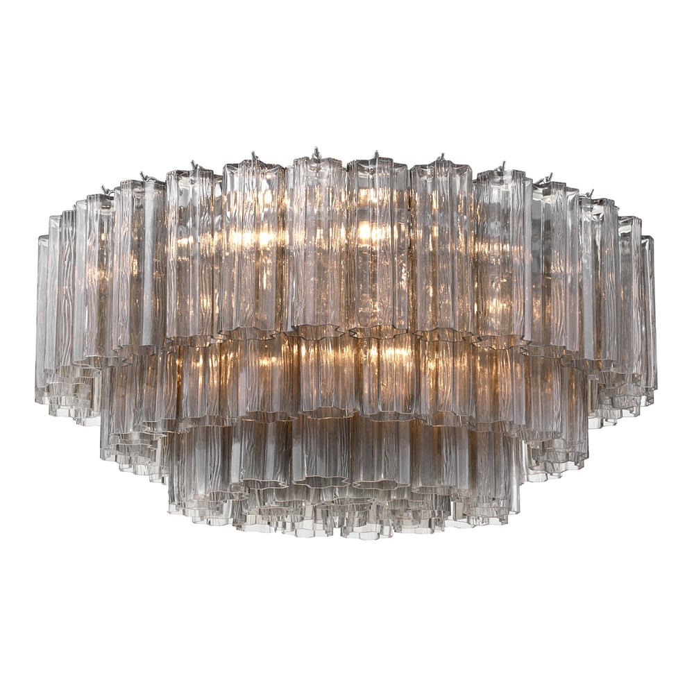 Fluted Glass Ceiling Light — Ceiling Light | Maison Monashee — view 50