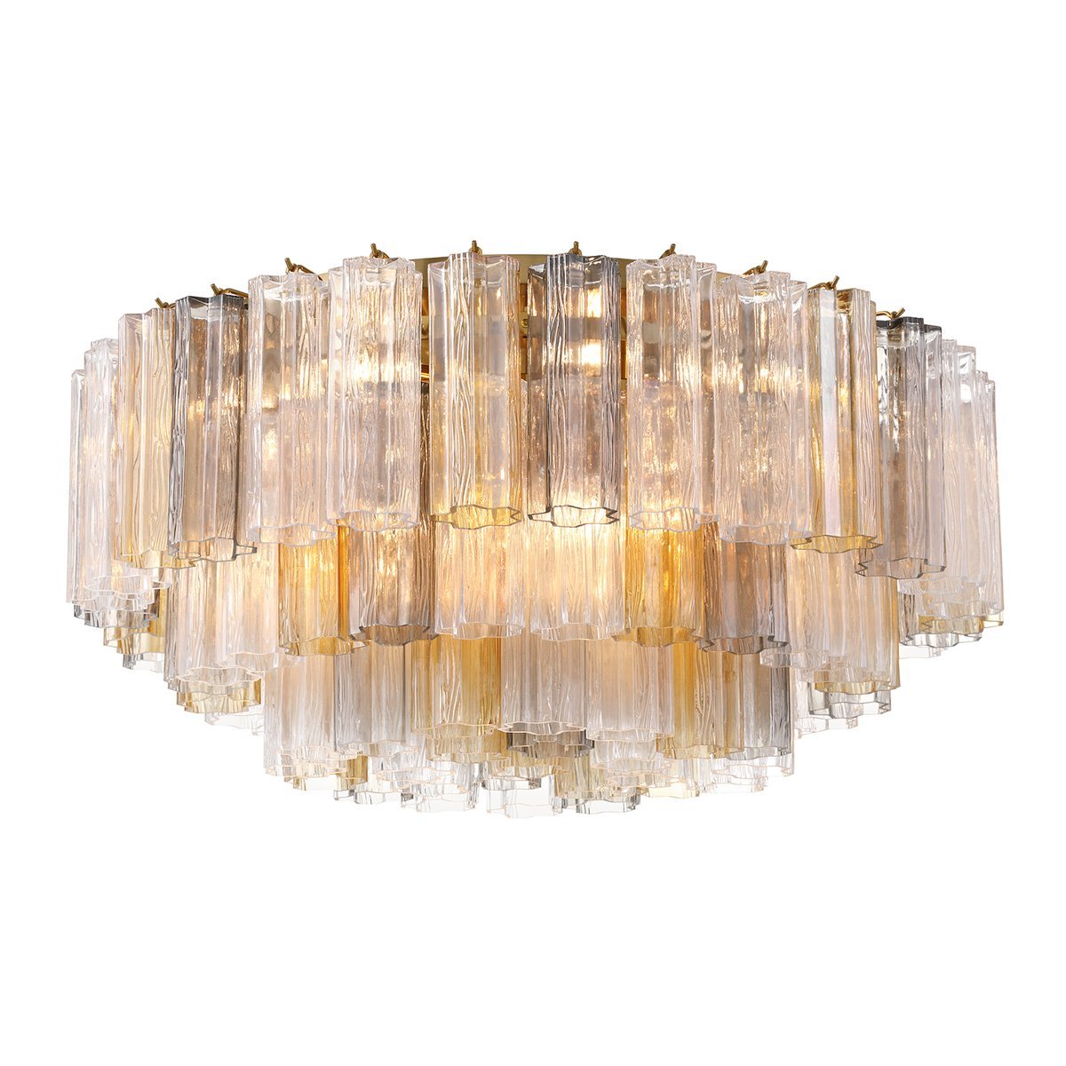 Fluted Glass Ceiling Light — Ceiling Light | Maison Monashee — view 52
