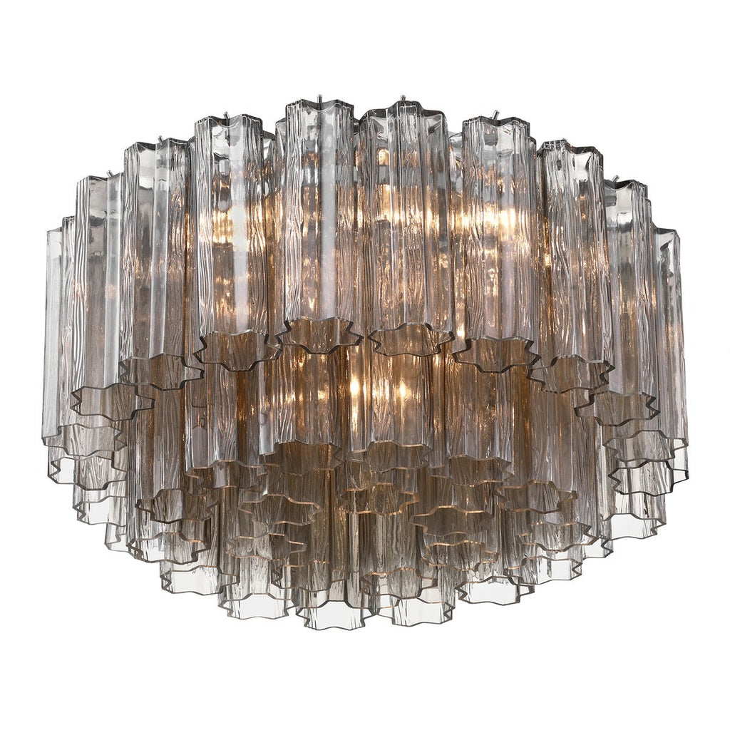 Fluted Glass Ceiling Light — Ceiling Light | Maison Monashee — view 53