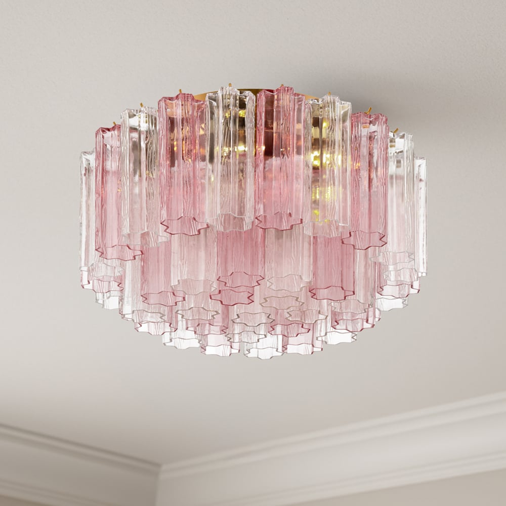 Fluted Glass Ceiling Light — Ceiling Light | Maison Monashee — view 62