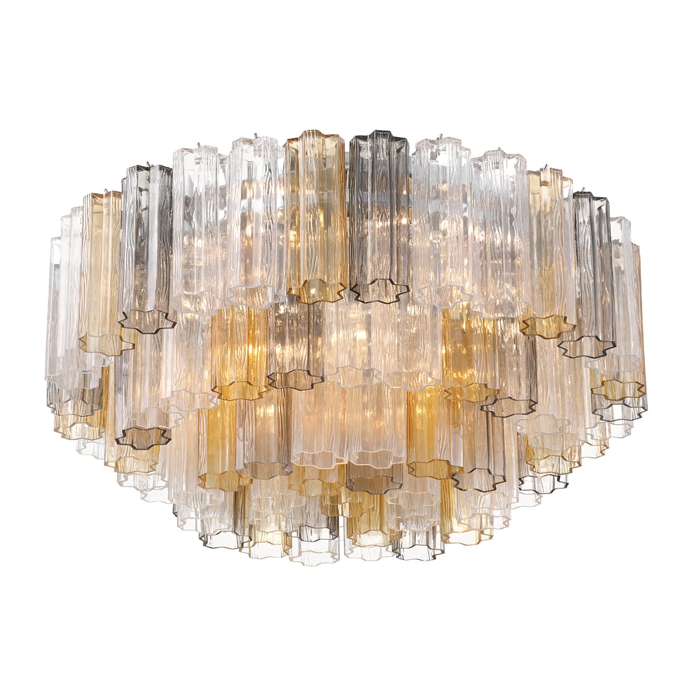 Fluted Glass Ceiling Light — Ceiling Light | Maison Monashee — view 63