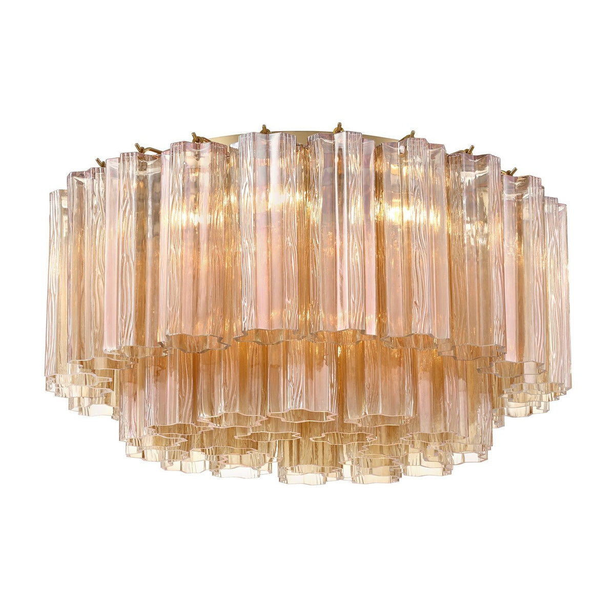 Fluted Glass Ceiling Light — Ceiling Light | Maison Monashee — view 75