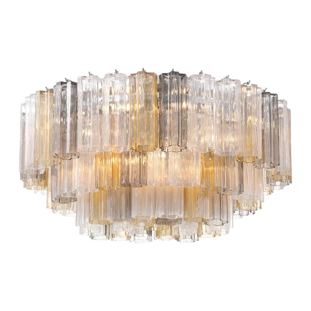 Fluted Glass Ceiling Light — Ceiling Light | Maison Monashee — view 76