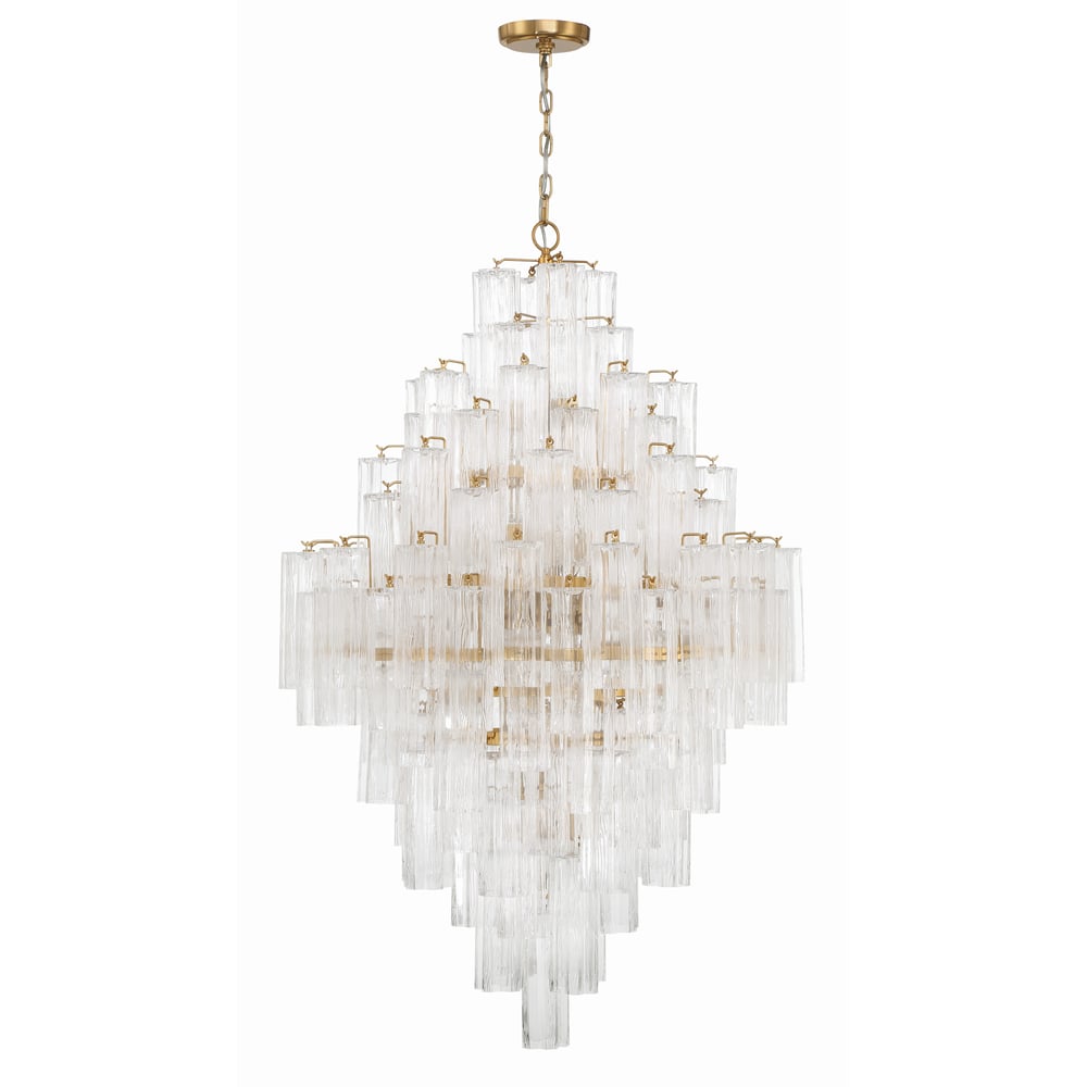 Diamond Shaped Chandelier — Chandelier | Maison Monashee — view 33