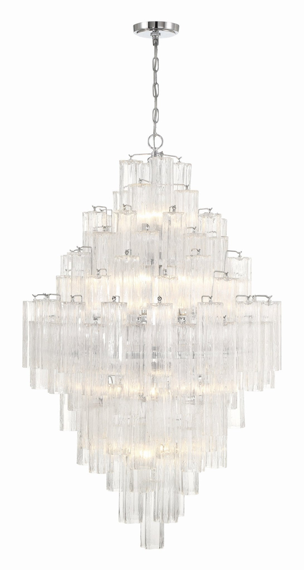 Diamond Shaped Chandelier — Chandelier | Maison Monashee — view 34