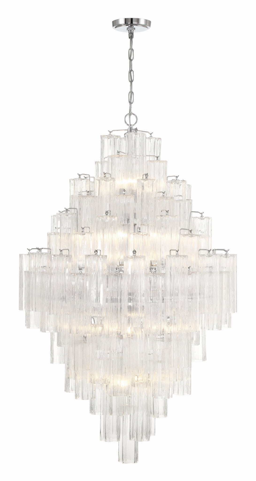 Diamond Shaped Chandelier — Chandelier | Maison Monashee — view 34