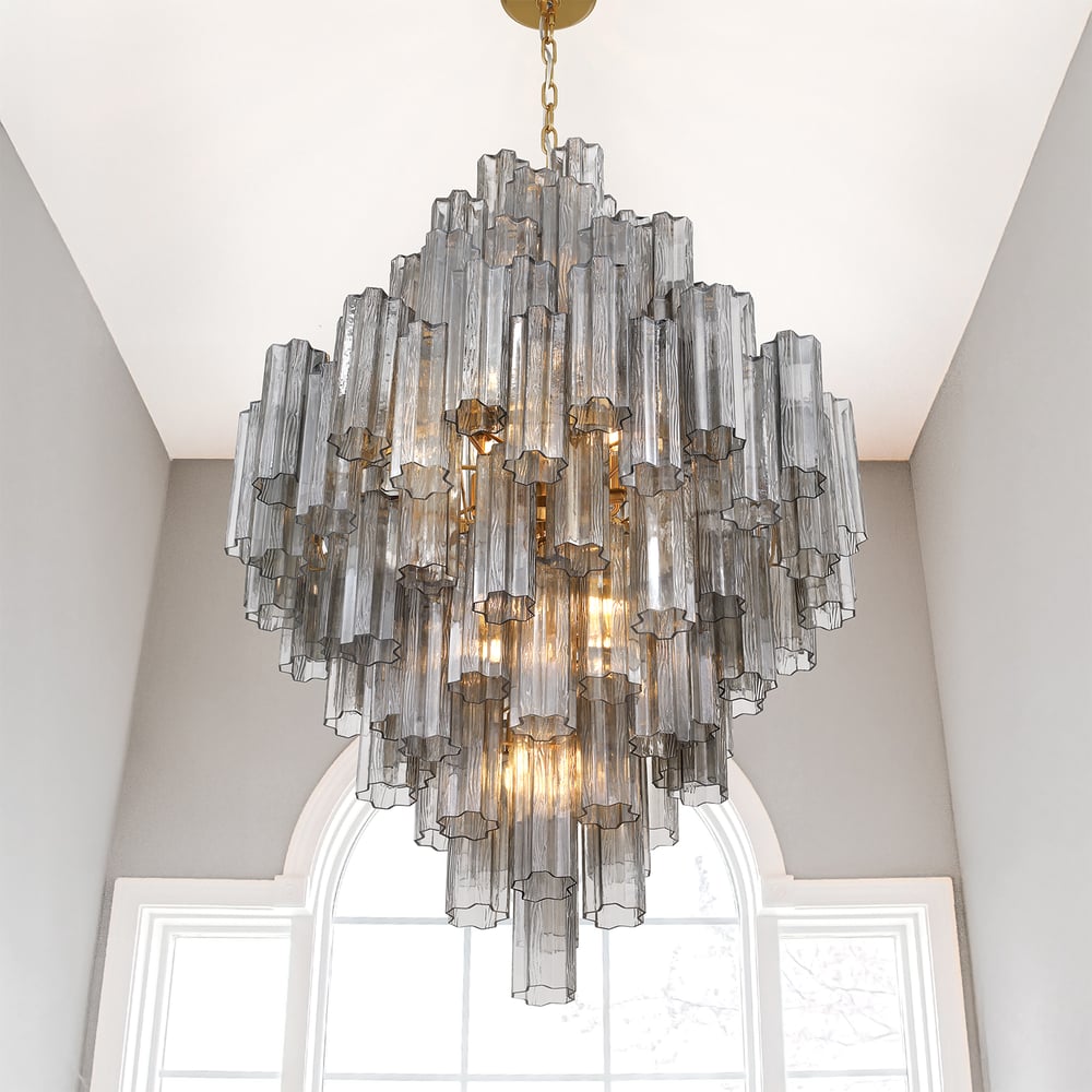 Diamond Shaped Chandelier — Chandelier | Maison Monashee — view 39