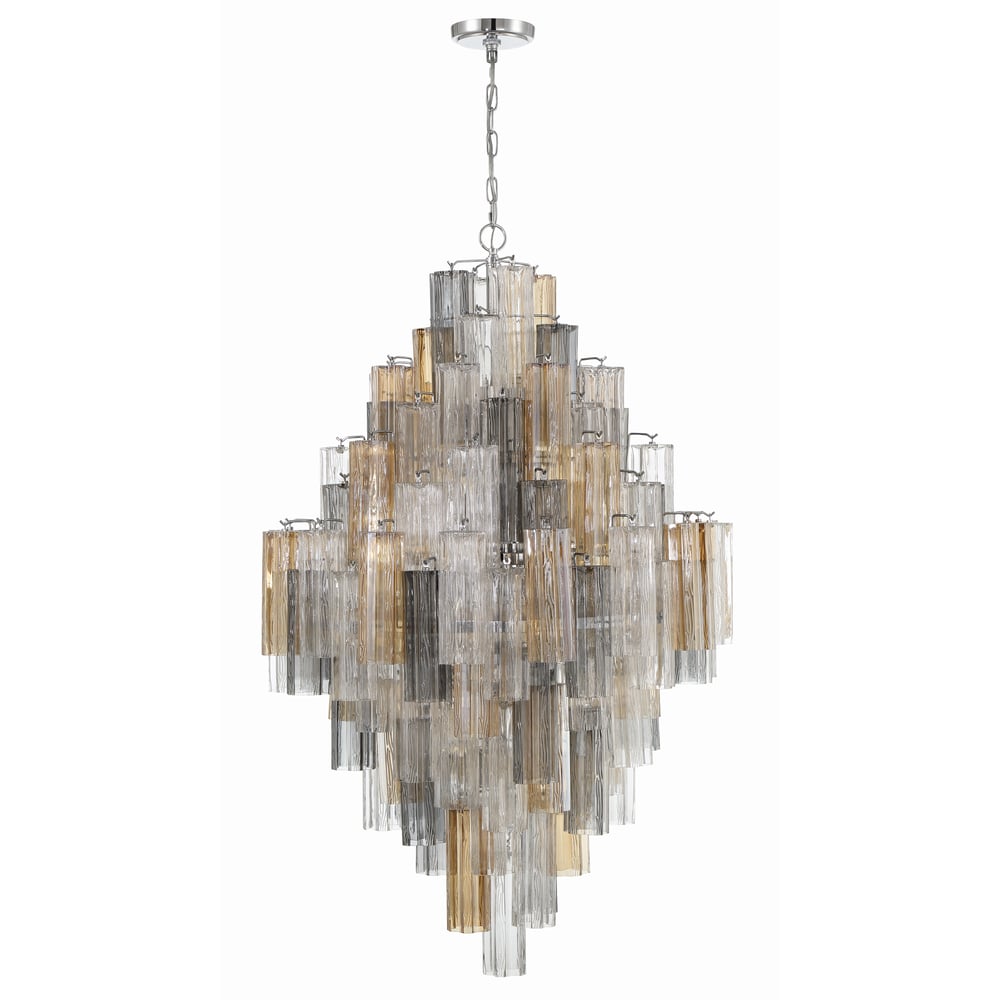 Diamond Shaped Chandelier — Chandelier | Maison Monashee — view 27