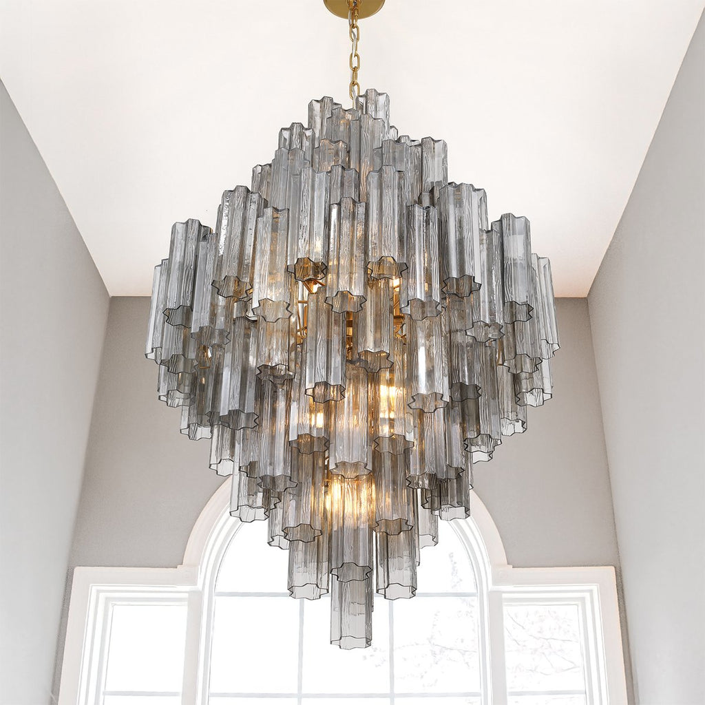 Diamond Shaped Chandelier — Chandelier | Maison Monashee — view 11