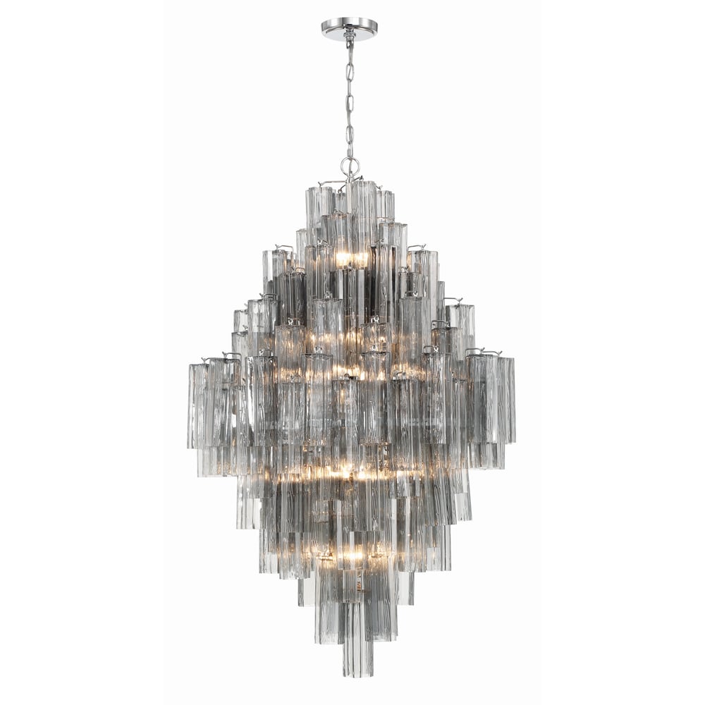 Diamond Shaped Chandelier — Chandelier | Maison Monashee — view 21
