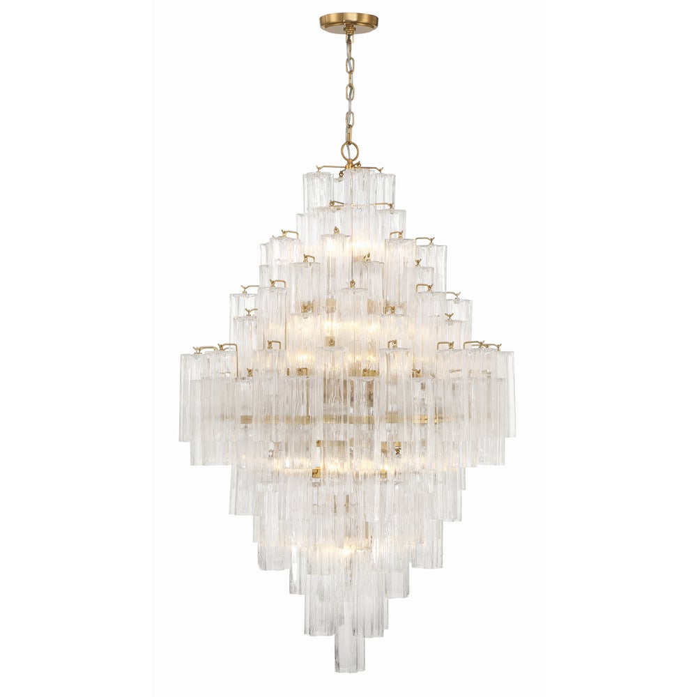 Diamond Shaped Chandelier — Chandelier | Maison Monashee — view 22
