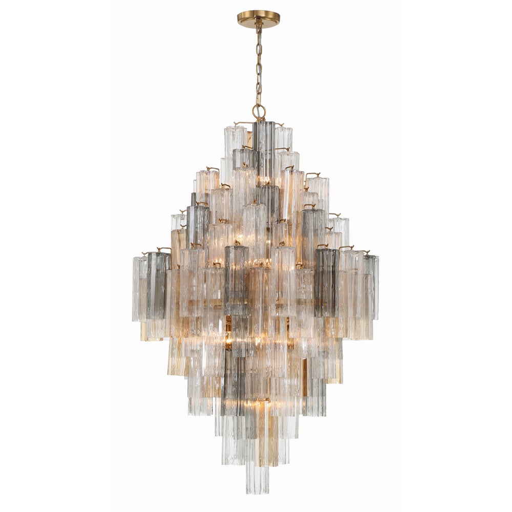 Diamond Shaped Chandelier — Chandelier | Maison Monashee — view 23