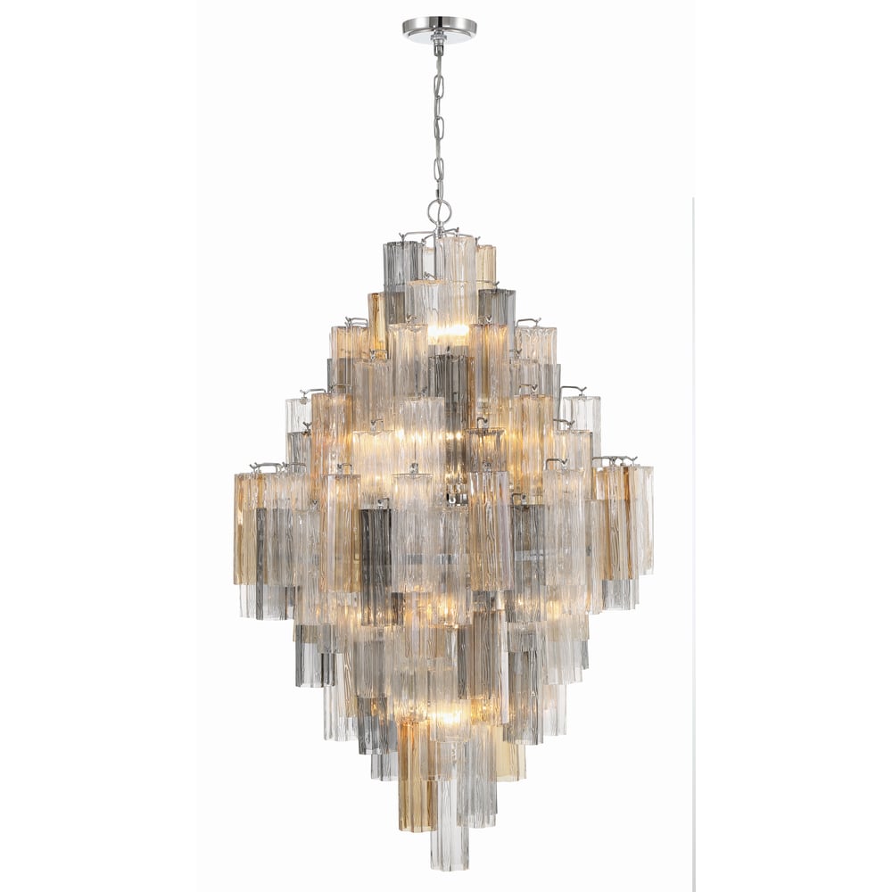 Diamond Shaped Chandelier — Chandelier | Maison Monashee — view 29