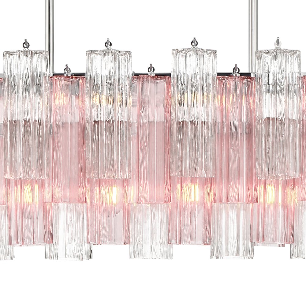 Linear Glass Chandelier — Chandelier | Maison Monashee — view 41