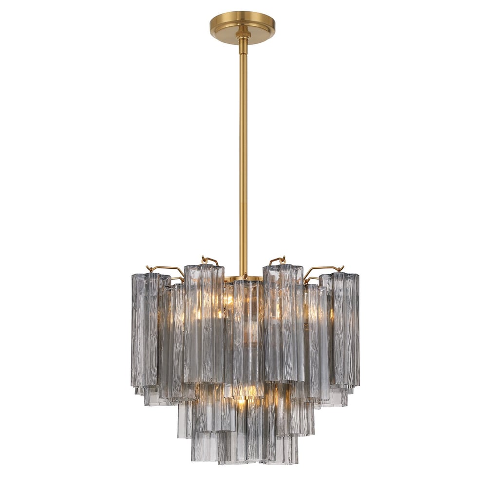 Murano Glass Tube Chandelier — Chandelier | Maison Monashee — view 47